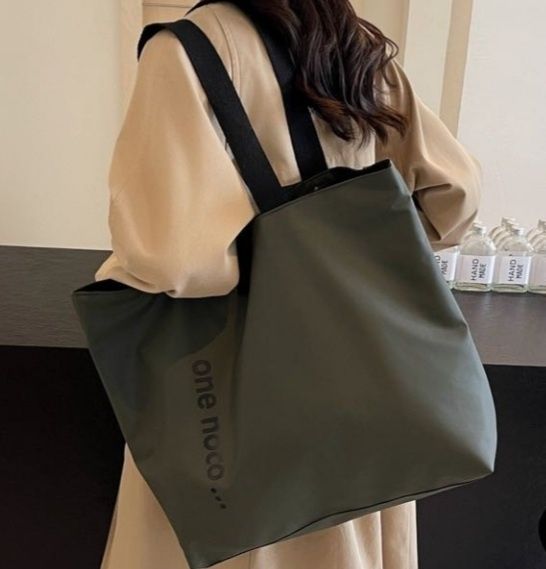 Сумка шопер хаки