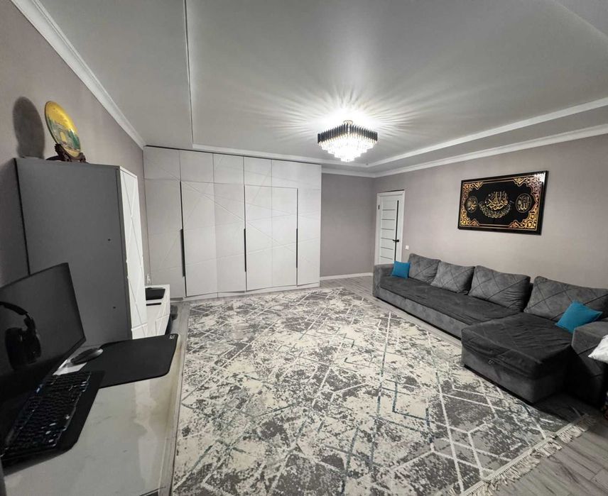 Продается 1-комн.квартира 42 кв.м возле мечети Хазрет Султан, Ипотека