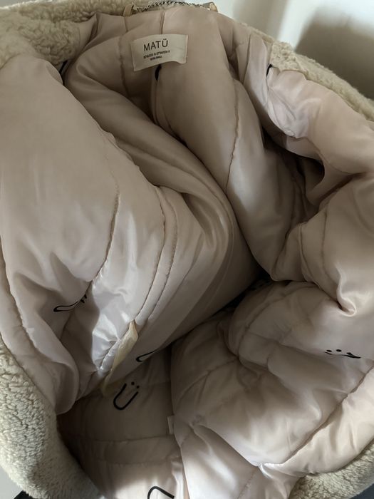 Шуба из натуральной овчины