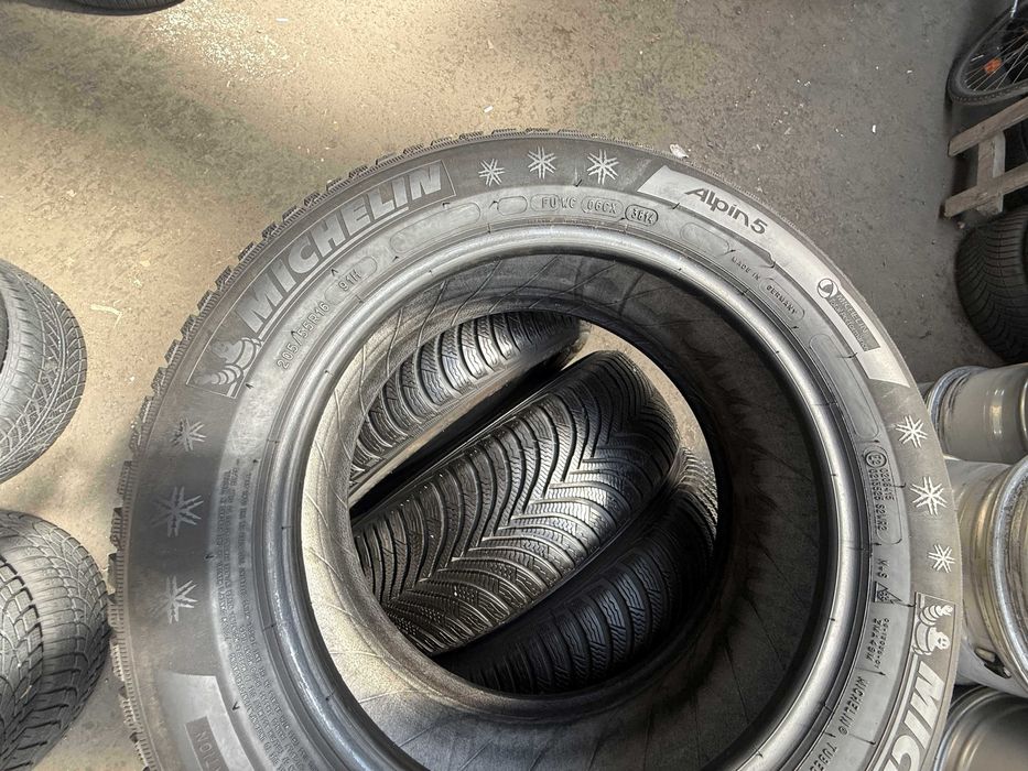4x Anvelope Iarna 205/55 r16 M+S - Michelin Alpin 5