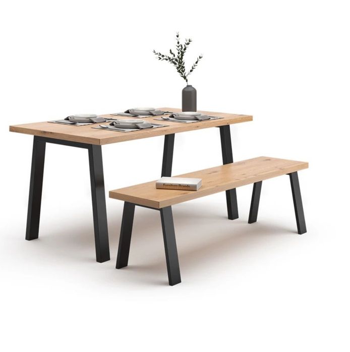 Метални крака за маса/пейка (42х45х8) 3120