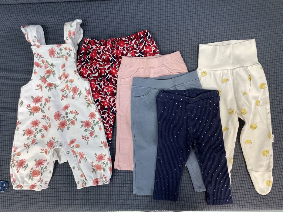 Дрехи за момиче, размер 3-6 месеца, 68 см ръст, George, H&M