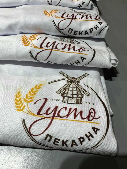 DTF/DTG Текстилен печат, Работно облекло и тениски на едро