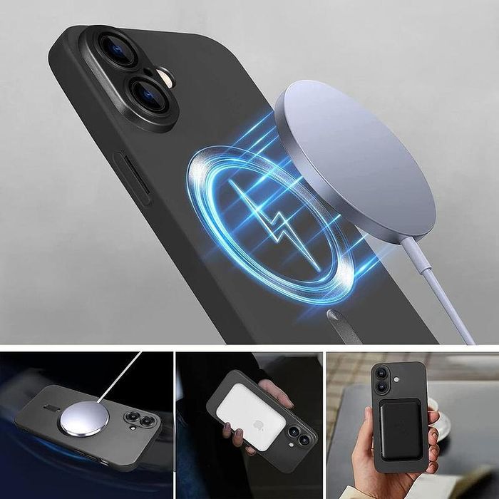 Матов Силиконов Magsafe Кейс за Apple iPhone 16 / 16 Pro / 16 Pro max