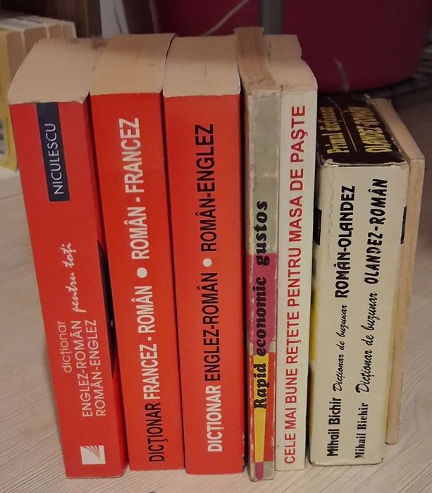 DICȚIONARE  colecții clasice :DEX,Francez,Englez,Olandez