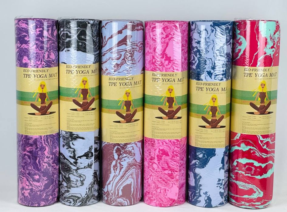 Коврик для йоги, с чехлом, Yoga mat | Коврики для Йоги