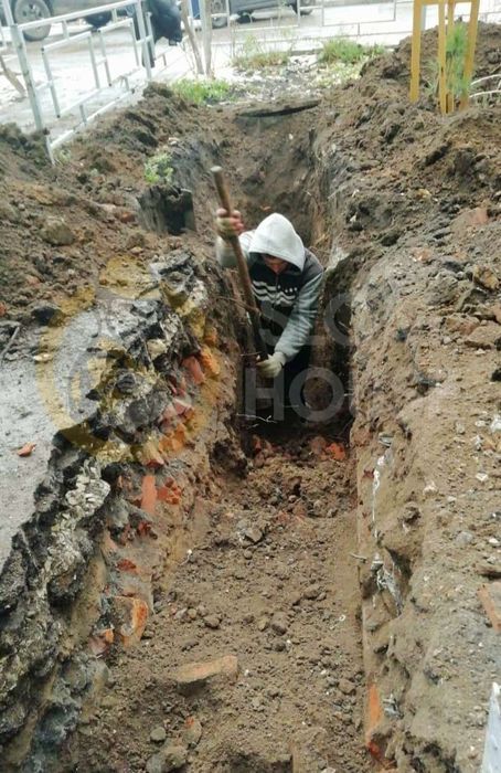 Прокол под асфальт ручной