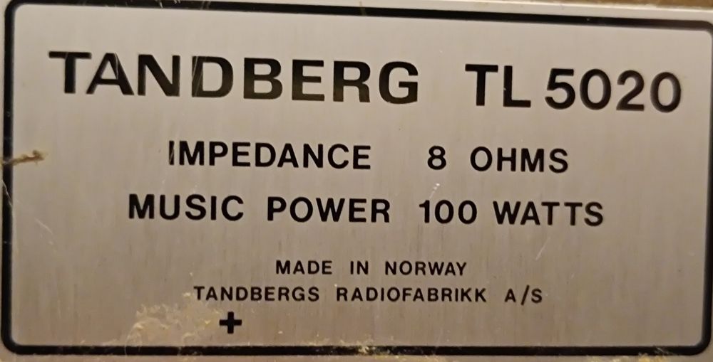 Колонки Tandberg TL-5020