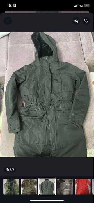 Парка дубленка куртки
