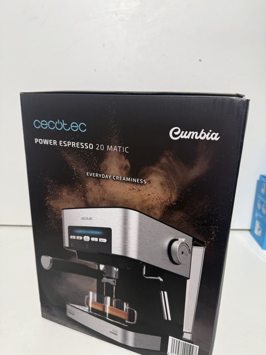 Espressor Cecotec Power Espresso 20, 850 W, 20 bar, 1.5 l, inox