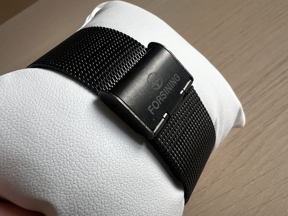 Ceas barbati cu mecanism la vedere, metalic, elegant