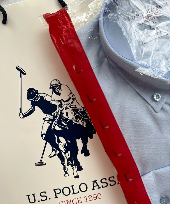 Camasa Polo U.S Assn. marime L, noua cu eticheta