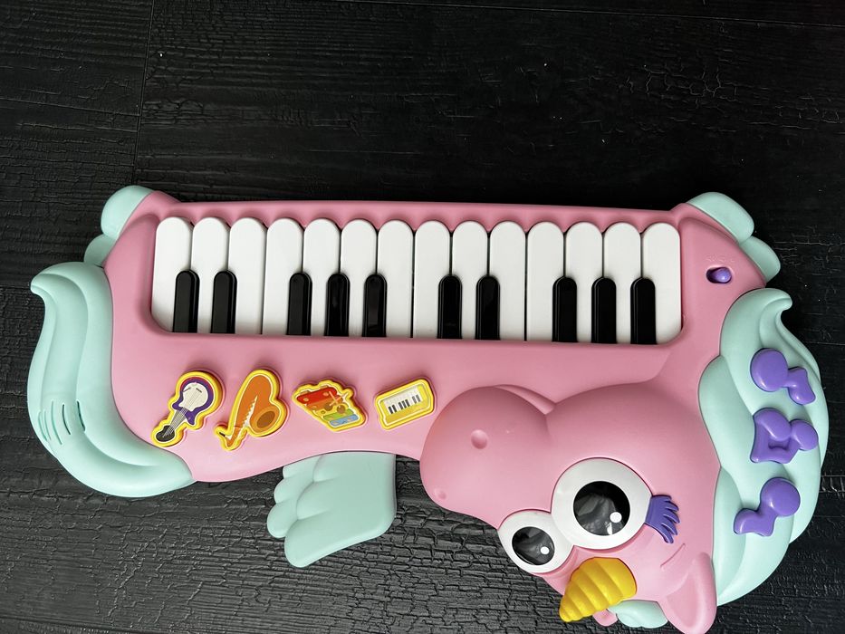 Jucarie muzicala-pian unicorn
