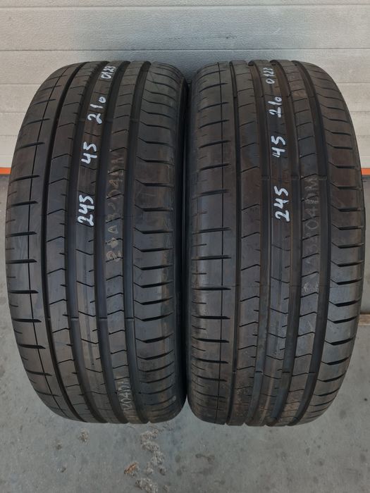Нови летни гуми 2 броя PIRELLI Pzero 245 45 R21 дот 0123