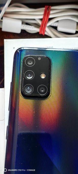 SAMSUNG  GALAXY A71- Топ състояние.Пълен комплект+подаръци