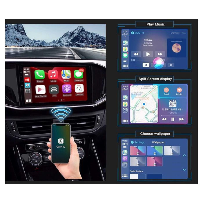 Беcпроводной адаптерактиватор Apple Carplay и Android Auto для Teyes