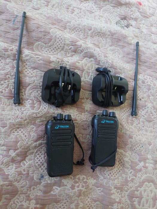 2 рация Falcoon работает