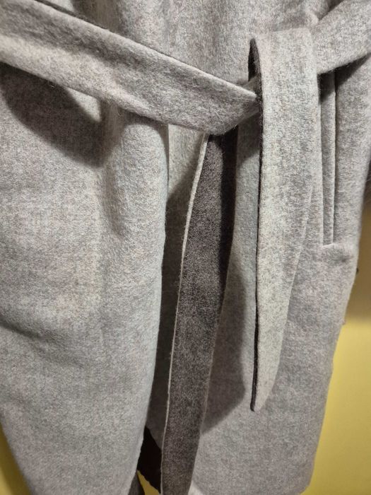 Палто алпака и естествен косъм, ново ХС размер