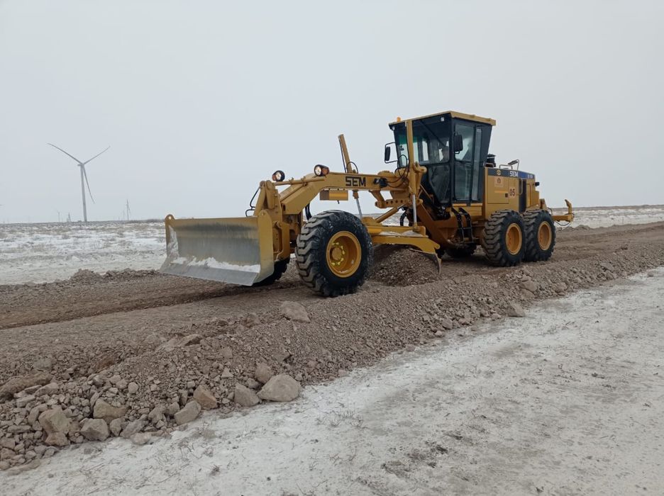 Аренда автогрейдера, бульдозера, грунтового катка