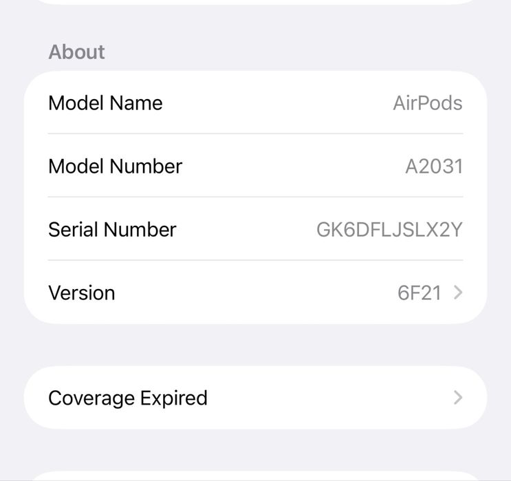 Airpods second generation