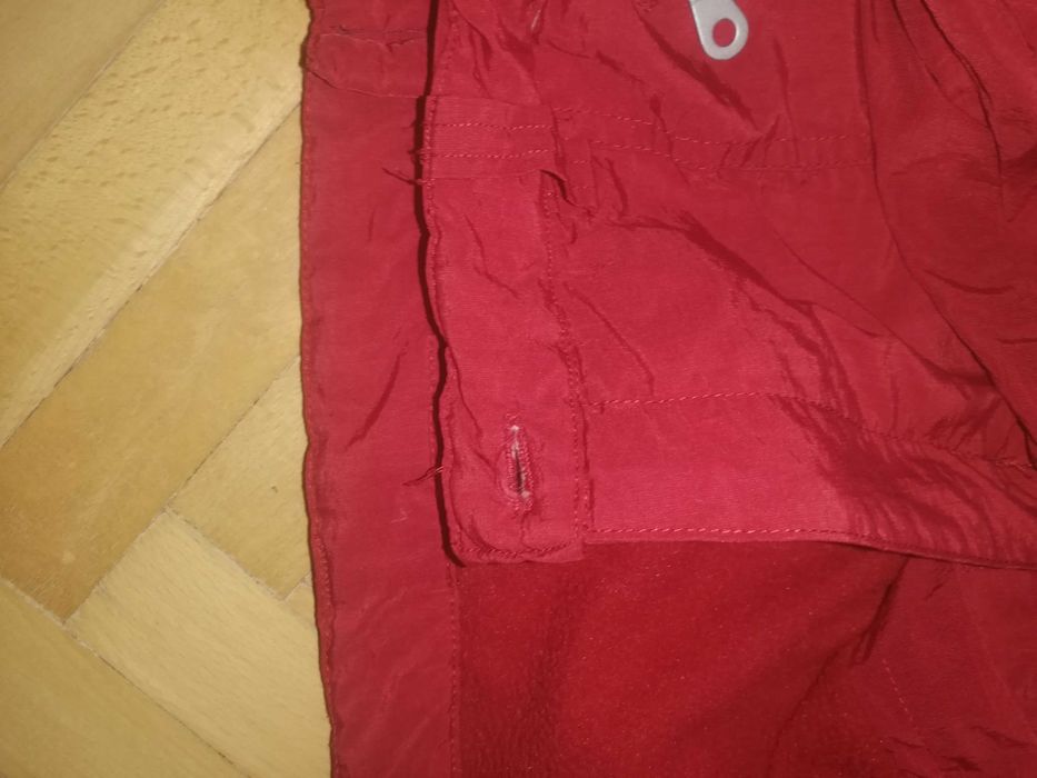 Pantaloni de fas femei rosu