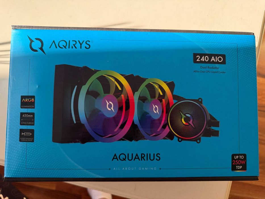 AQIRYS Aquarius 240 AiO Black , cooler CPU