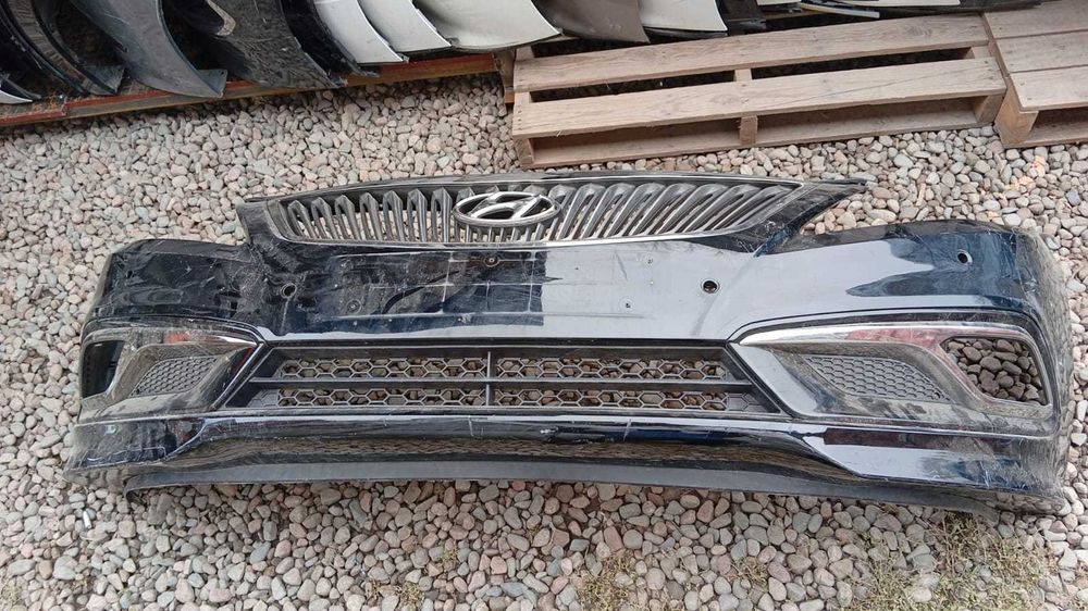 Бампер передний на Хюндай Грандеур 2011- / Hyundai Grandeur 2016