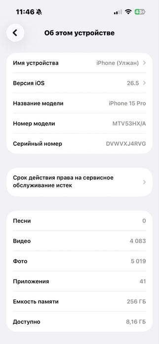 Iphone 15 про 256 гб