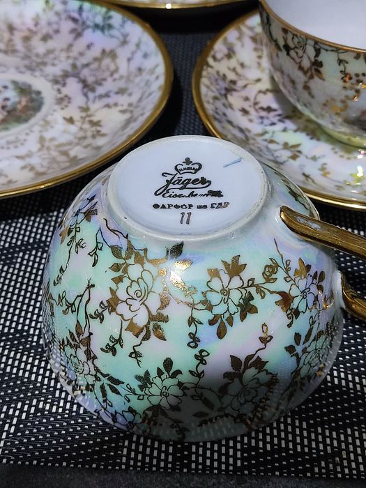 Чайные чашки Мадонна.ГДР