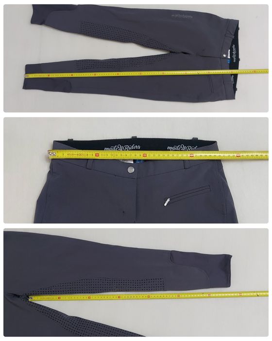 Pantaloni profesionali de călărie, echitatie Made 4 Riders, full grip