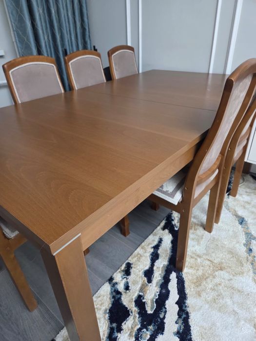 Продам стол со стульями б/у