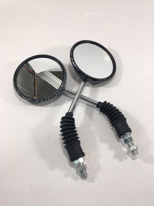 Мото огледала за мотор скутер 10мм в комплекта преходници 8мм