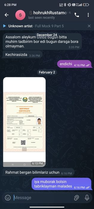 CEFR Multilevel dan 2 oylik intensiv darslar