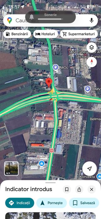 De închiriat teren 5200mp