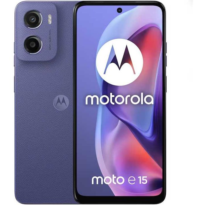 Motorola Moto E15 Fresh Lavender 64GB 2GB RAM Garantie Pret Bun