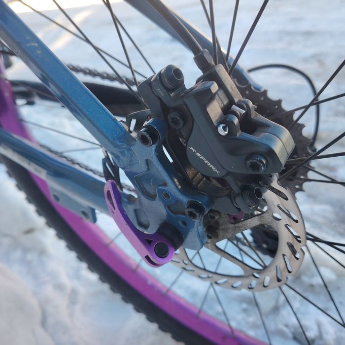 Велосипед CROLAN с двух коронной вилкой