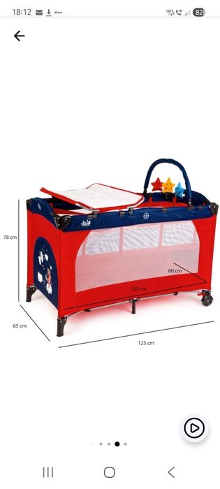 Vând pătuț voiaj bebeluși +saltea cocos