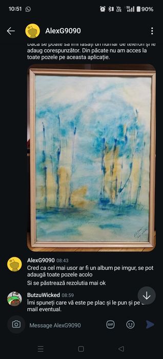 Tablou Monica Gorovei