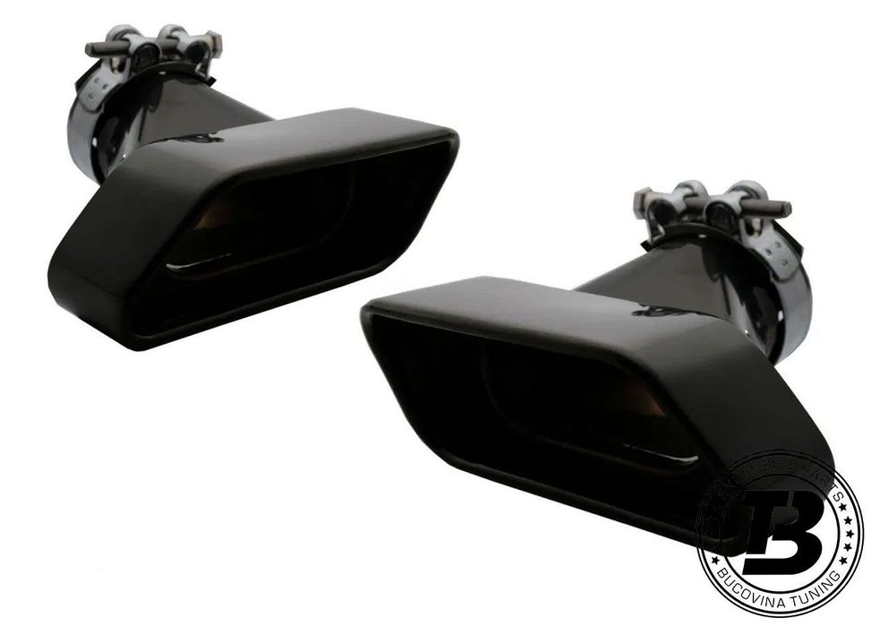 Difuzor Bara Spate cu Ornamente compatibil cu BMW Seria 5 F10 F11 M5 Design