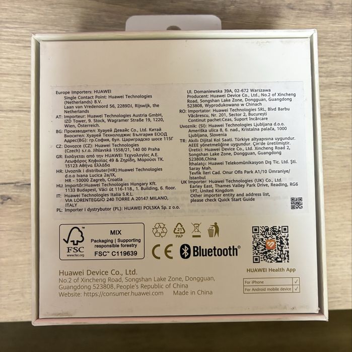 Huawei watch fit 4 pro