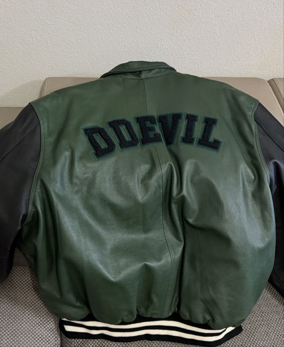 Кожено яке  -VARSITY ЯКЕ !