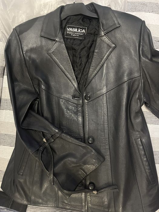 Geci dama de piele - doua modele