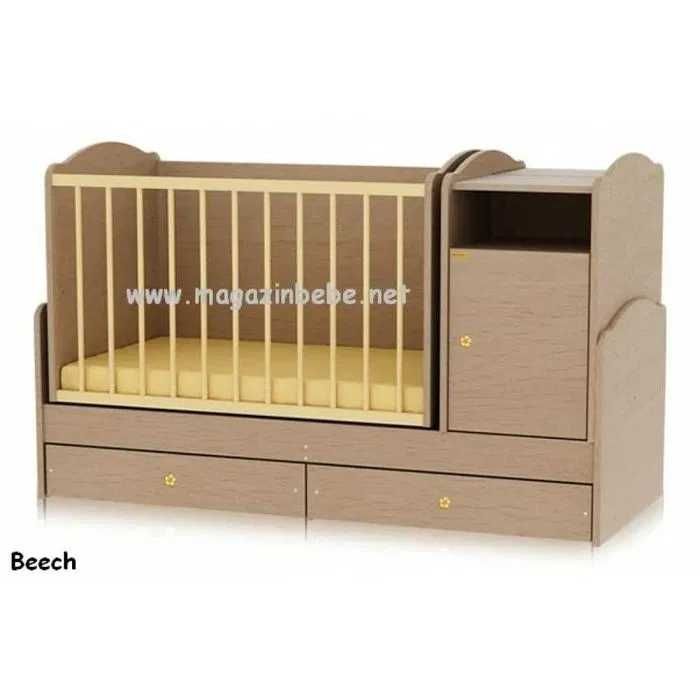 Детско легло комбинирано/кошара/люлка/бюро на Бертони