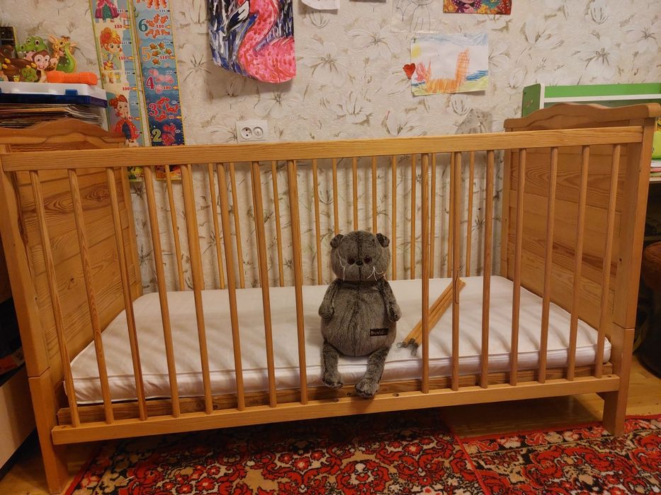 Детская кроватка от 0 до 7-8 лет