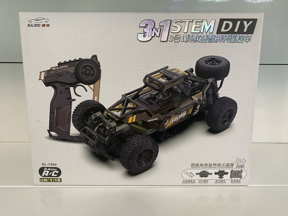 Конструктор 3в1, радиоуправляемый