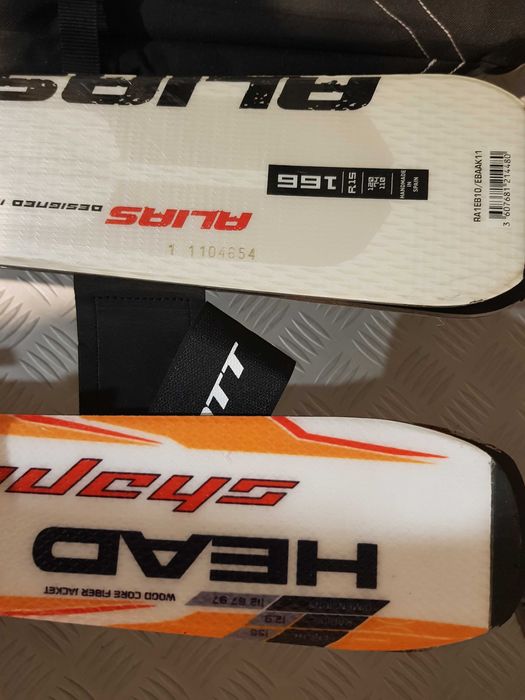 Ски 2 чифта и ски обувки размер 330мм, 28.5