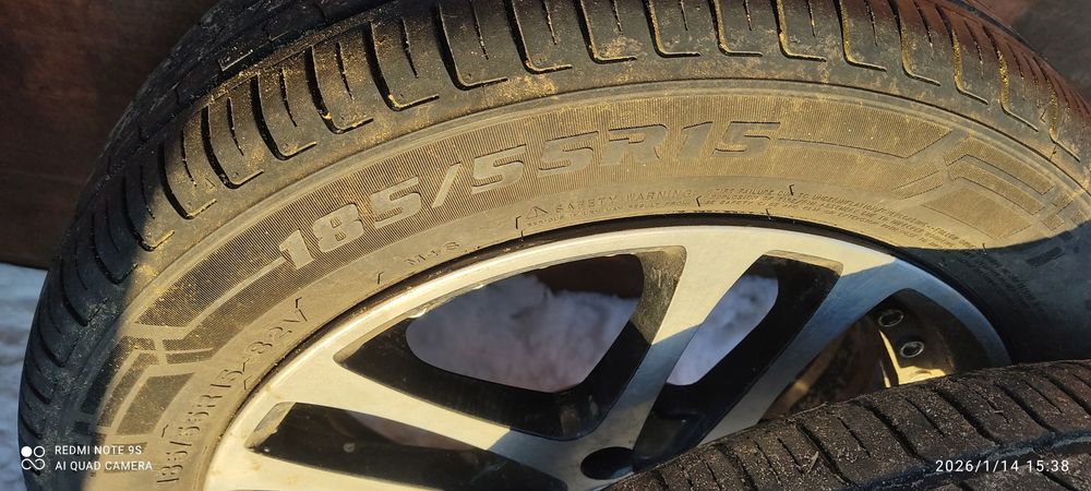 Летние диски с резиной