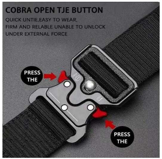 Боен Тактически Колан Airsoft Belt Стрелба Туризъм Лов Страничен Кобур