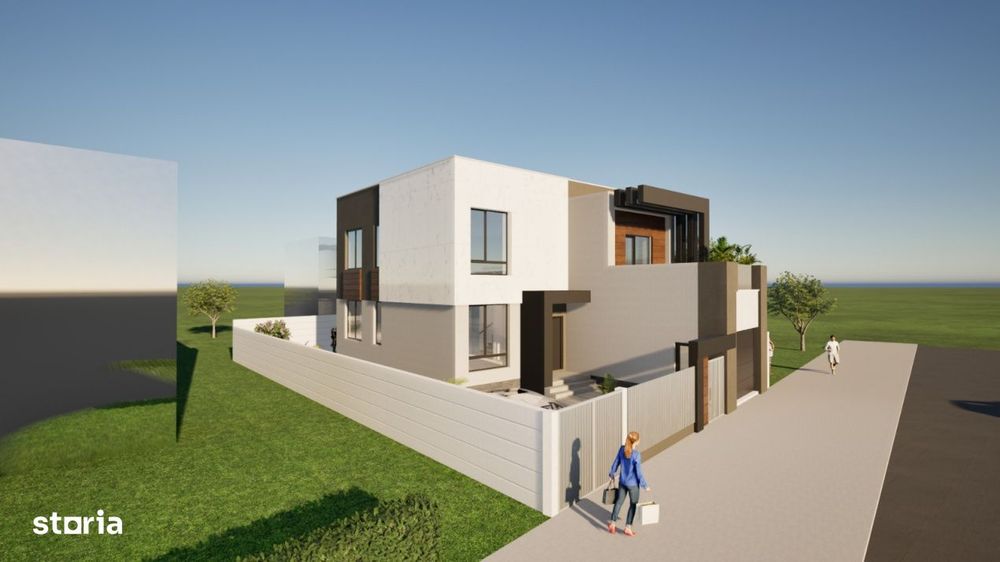 Vanzare Teren perfect 377 mp. cu Autorizatie Constructie