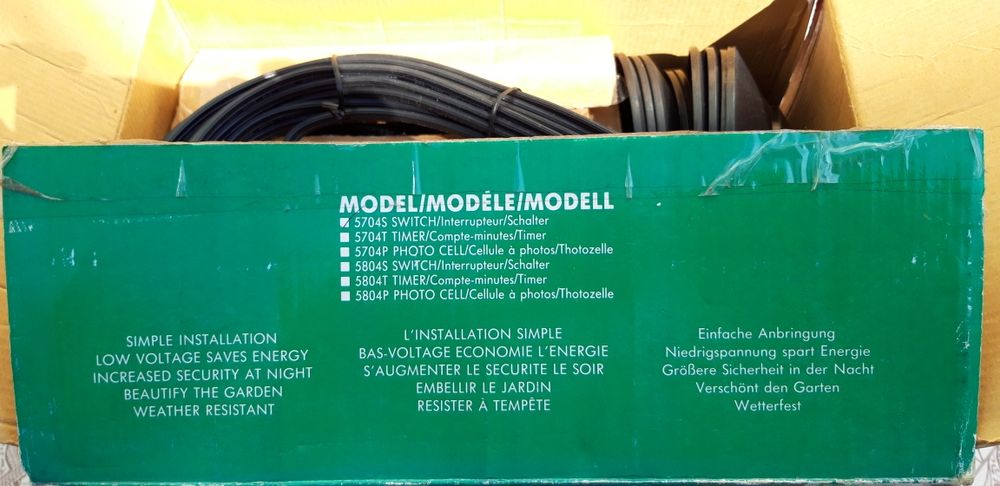 3 seturi de lumini de gradina